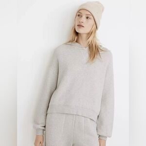 Madewell MWL Airyterry Lounge Hoodie Sweater Organic Cotton XL
